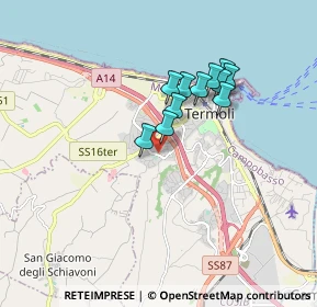 Mappa Via Volturno, 86039 Termoli CB, Italia (1.41273)