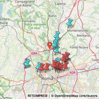 Mappa Labaro- Veientana Vetere, 00188 Roma RM, Italia (7.5035)