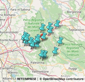Mappa Viale Vauvillers, 00020 Sambuci RM, Italia (10.9425)