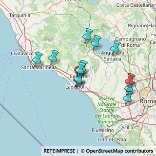 Mappa Via Umberto Badini, 00052 Cerveteri RM, Italia (13.24923)