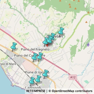 Mappa Via Umberto Badini, 00052 Cerveteri RM, Italia (1.90182)