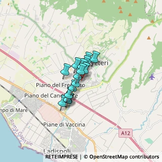 Mappa Via Umberto Badini, 00052 Cerveteri RM, Italia (0.94375)