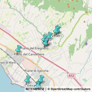 Mappa Via Umberto Badini, 00052 Cerveteri RM, Italia (2.21182)