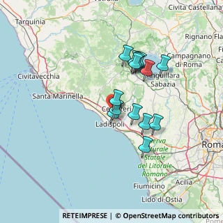Mappa Via I. Chirieletti, 00052 Cerveteri RM, Italia (11.93)