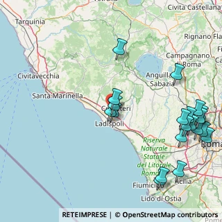 Mappa Via I. Chirieletti, 00052 Cerveteri RM, Italia (22.172)