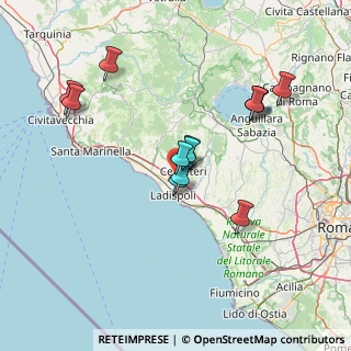 Mappa Via I. Chirieletti, 00052 Cerveteri RM, Italia (14.49769)