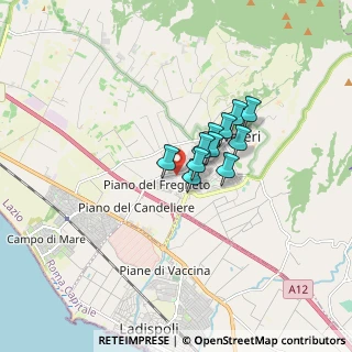 Mappa Via I. Chirieletti, 00052 Cerveteri RM, Italia (1.05909)