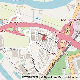 Mappa Via Castignano, 12, 00138 Roma, Roma (Lazio)