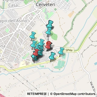 Mappa Via Passo di Palo, 00052 Cerveteri RM, Italia (0.32857)