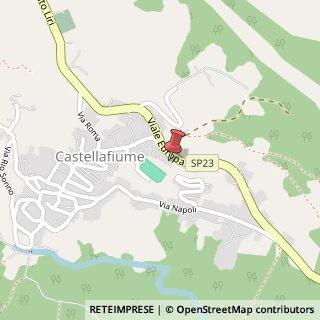 Mappa 67050 Castellafiume AQ, Italia, 67050 Castellafiume, L'Aquila (Abruzzo)