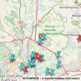 Mappa Via Francesco Mulè, 00138 Roma RM, Italia (6.094)