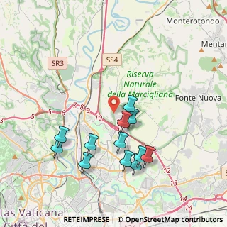 Mappa Via Francesco Mulè, 00138 Roma RM, Italia (4.04417)