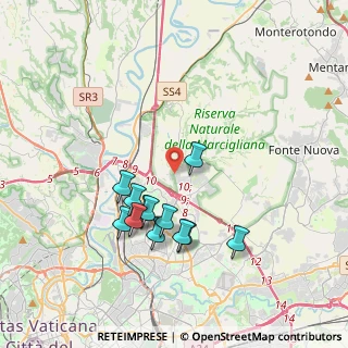 Mappa Via Francesco Mulè, 00138 Roma RM, Italia (3.70417)