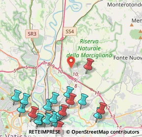 Mappa Via Francesco Mulè, 00138 Roma RM, Italia (6.5095)