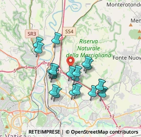 Mappa Via Francesco Mulè, 00138 Roma RM, Italia (3.258)