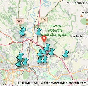 Mappa Via Francesco Mulè, 00138 Roma RM, Italia (4.428)