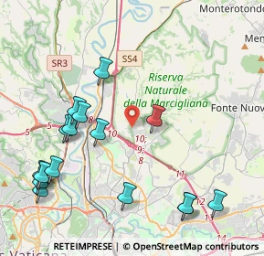 Mappa Via Francesco Mulè, 00138 Roma RM, Italia (5.26188)
