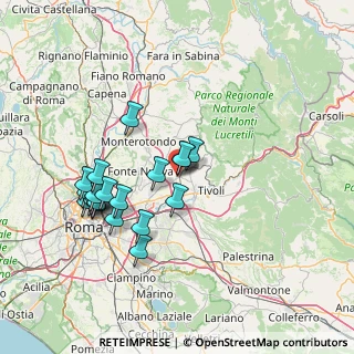 Mappa Via Quintilio Varo, 00012 Guidonia Montecelio RM (14.778)