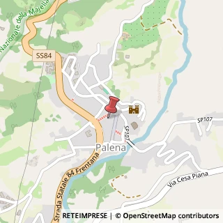 Mappa Via San Francesco, 34, 66017 Palena, Chieti (Abruzzo)