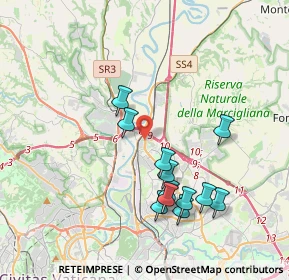 Mappa Via Force, 00138 Roma RM, Italia (3.96)