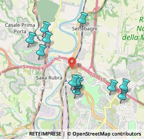 Mappa Via Force, 00138 Roma RM, Italia (2.19583)