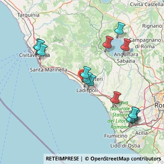 Mappa Viale Fregene, 00052 Cerveteri RM, Italia (19.42929)
