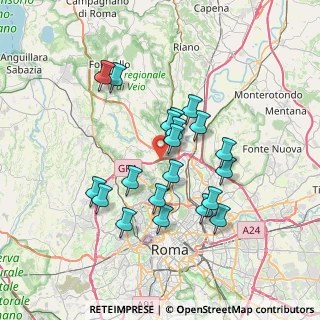 Mappa Circonvallazione Settentrionale, 00189 Roma RM, Italia (6.606)