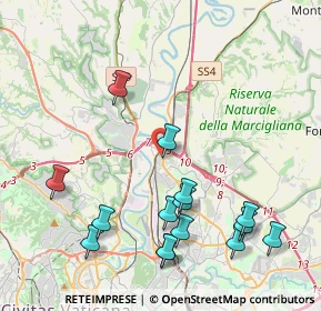 Mappa Largo Montedinove, 00138 Roma RM, Italia (4.96933)