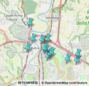 Mappa Largo Montedinove, 00138 Roma RM, Italia (1.67231)