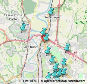 Mappa Largo Montedinove, 00138 Roma RM, Italia (2.58214)