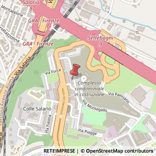 Mappa Via Serra De' Conti, 68, 00138 Roma, Roma (Lazio)