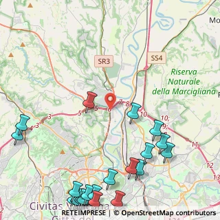 Mappa Via Salvatore Lo Bianco, 00188 Roma RM, Italia (6.8875)