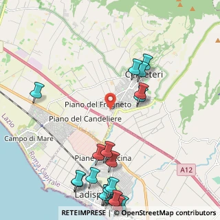 Mappa Via Cupra Roma, 00052 Cerveteri RM, Italia (3.056)