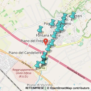 Mappa Via Cupra Roma, 00052 Cerveteri RM, Italia (0.93188)