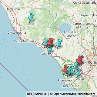 Mappa Via Cupra Roma, 00052 Cerveteri RM, Italia (18.7025)