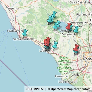 Mappa Via Cupra Roma, 00052 Cerveteri RM, Italia (13.857)