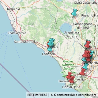 Mappa Via Cupra Roma, 00052 Cerveteri RM, Italia (25.009)