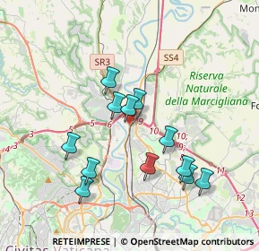 Mappa Via di Castel Giubileo, 00138 Roma RM, Italia (3.585)