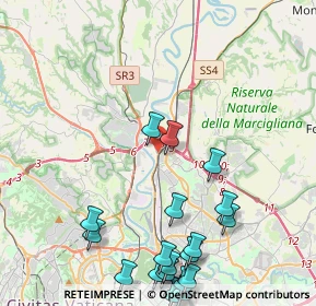 Mappa Via di Castel Giubileo, 00138 Roma RM, Italia (5.9325)