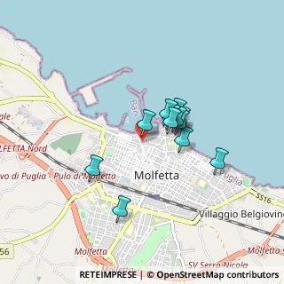 Mappa Vicolo I Crocifisso, 70056 Molfetta BA, Italia (0.66)