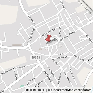 Mappa Via Raffaello, 81030 Cellole, Caserta (Campania)