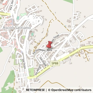 Mappa Via Filippo Turati, 10, 71022 Ascoli Satriano, Foggia (Puglia)