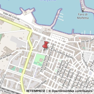 Mappa Via Sergio Fontana, 25, 70056 Molfetta, Bari (Puglia)