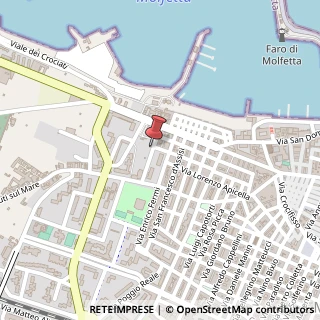 Mappa Via fontana sergio 4, 70056 Molfetta, Bari (Puglia)