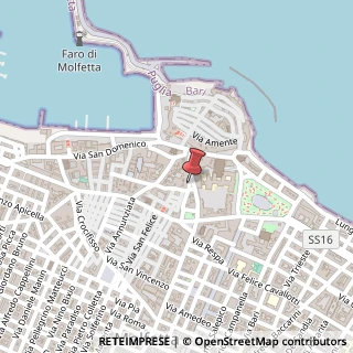 Mappa Via Sant' Angelo, 32, 70056 Giovinazzo, Bari (Puglia)