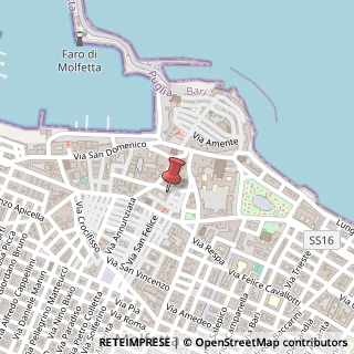 Mappa Via Sigismondo, 24, 70056 Molfetta, Bari (Puglia)