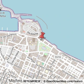Mappa Piazza Giuseppe Garibaldi, 10, 70056 Molfetta, Bari (Puglia)