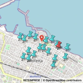 Mappa Via Sant' Angelo, 70056 Molfetta BA, Italia (0.51)