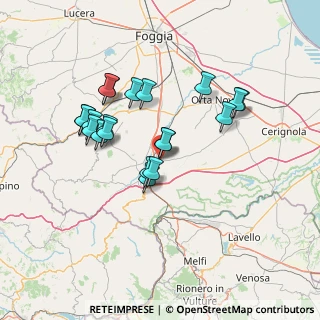 Mappa Vico Santa Maria degli Angioli, 71022 Ascoli Satriano FG, Italia (13.551)