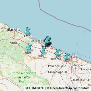 Mappa SP Molfetta Terlizzi, 70056 Molfetta BA, Italia (6.39923)
